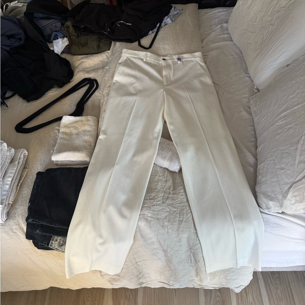 Elegant White Trousers